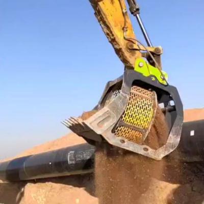 China Rotating Screening Bucket Rotating Screening Bucket Excavator Rotating Screening Bucke Crusher Bucket Good Price for sale