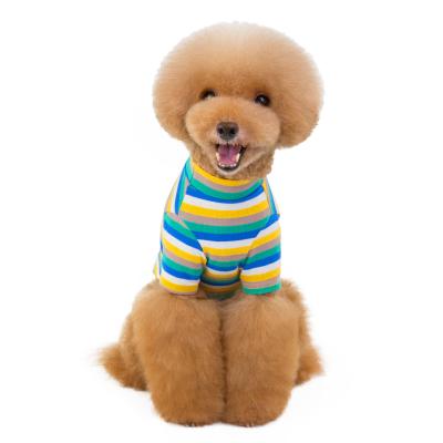 China Sustainable Cute Pet Clothes Cartoon Pet Apparel Winter Shirt Dogs Clothes For Lovely Little Dog Cat for sale