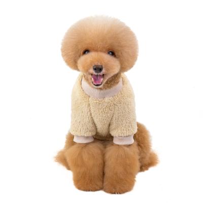 China 2021 Viable Real Strong Pet Sweater Clothes Autumn And Winter New Dog Clothes Soft Pet Clothes For Dog for sale