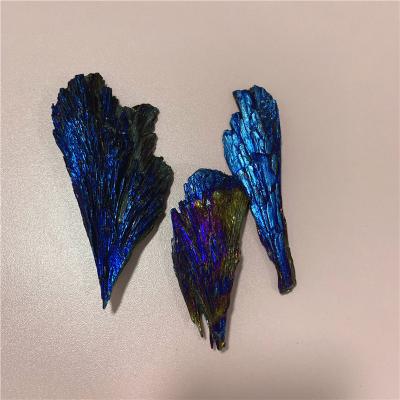 China Europe Irregular Shape Natural Aura Healing Quartz Cluster Plated Black Tourmaline for sale