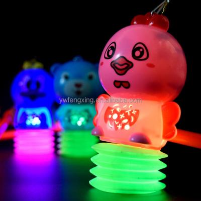 China Cheap Funny Shape Animal Toy With Luminous Vinyl PVC Making Toy Luminescent Rubber Toy for sale