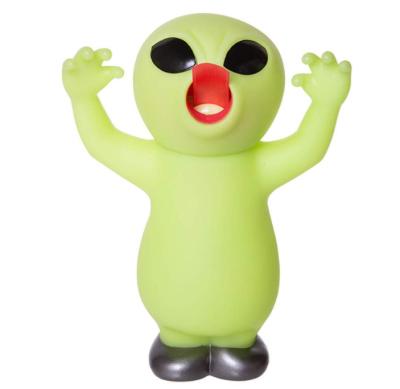 China Toy Squeeze Toy Stress Relief Spitting Vinyl MODEL Toy Alien Sticking Tongue Out for sale