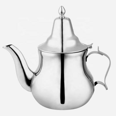 China Viable Custom Wholesale Dubai Egypt Middle East Saudi Arabian Elegant Design Turkish Gold Teapot for sale