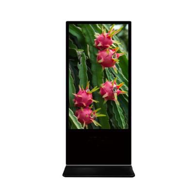 China Hot 55 Inch Indoor Ad Display Guangdong Advertising Edit Equipment Display Systems Led Signage for sale