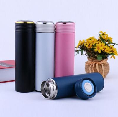 China Viable Personalized Leak Proof Stainless Steel Tea Thermos With Mesh Tea Basket for sale