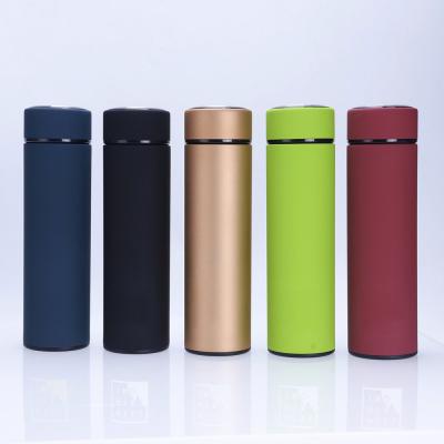 China Viable Insulated Leak Proof Double Wall Vacuum Insuatled Thermos Flask Stainless Steel Drink Bottle 450ml for sale