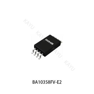 China BA10358FV-E2 standard is low power consumption, and wide operating voltage range from 3V to 36V (the single power supply) for sale