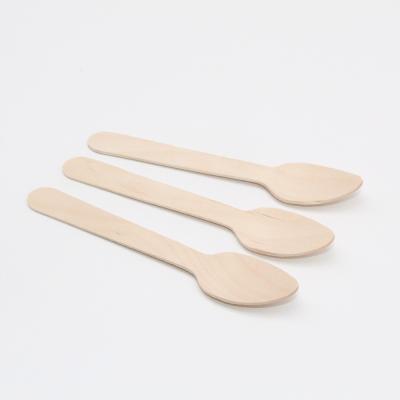 China Viable Disposable Wood Knife Fork Spoon Biodegradable Wooden Cutlery Set for sale