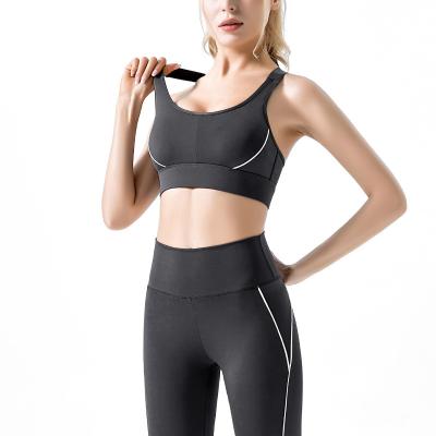 China Breathable Workout Wear Running Gym Yoga Set Top Activewear Set Fitness Yoga Wear Sets Women Sportswear for sale