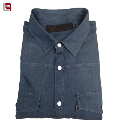 China Cotton Mens Casual Shirt 100%cotton Denim for sale