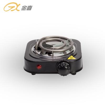 China Color 500W Custom Logo Cheap Price Home Appliance Mini Electric Stove Cooking Heater Outdoor Hot Plate for sale