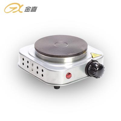 China JX-6114A Outdoor 110v 500W OEM Customized Mini Electric Stove Hot Plate Hot Selling Restaurant for sale