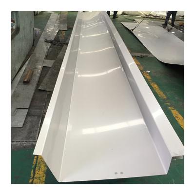 China Industrial Roof Gutter Guard Cheapest Price Strawberry Gutter Stainless Steel Gutter for sale