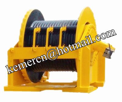 China 60 ton hydraulic winch marine hydraulic winch for sale