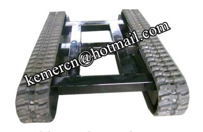 China rubber track undercarriage for sale