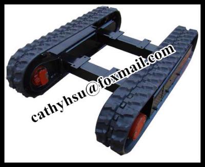 China 1 ton rubber track undercarriage for sale