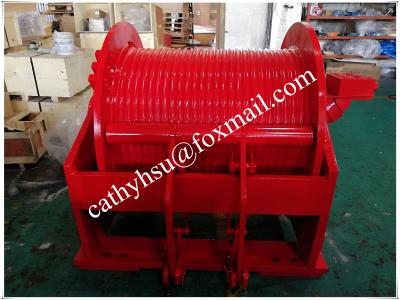 China cutom built 35 ton hydraulic winch for marine application for sale