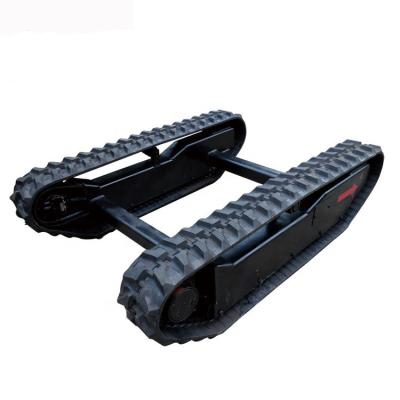 China 1-30 ton rubber track undercarriage with angle (KRT series) for sale