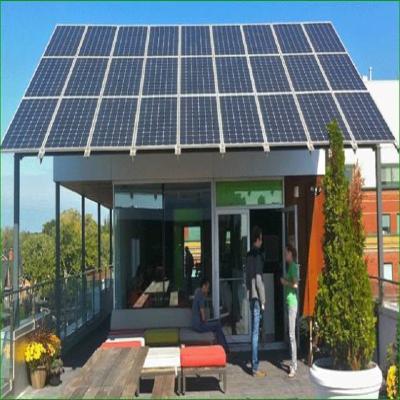 China Home Easy To Install Complete 5000w 5kw On Grid Home Lighting Solar Powered Solar Power Kits System Price for sale