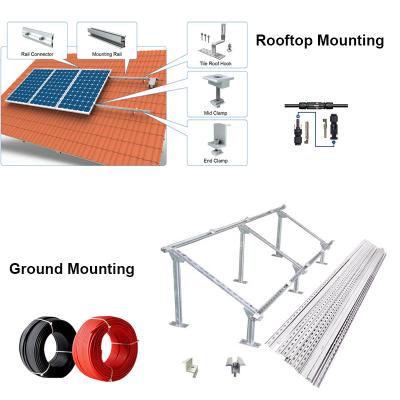 China 3kw 24v home solar power system off grid solar system for home use all in one solar system for sale