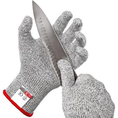 China Durable Anticut Gloves Cut Resistant Winter Work Gloves Cut And Cut-Resistant HPPE Kitchen Gloves for sale