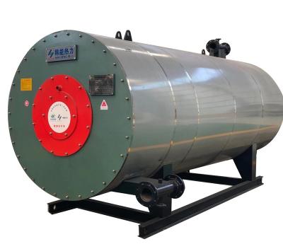 China WNS1t horizontal light oil heavy oil diesel city gas fired steam boiler for company use for sale