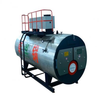 China 1T Natural Gas Small Horizontal Condensing Diesel Oil Fired Steam Boiler For Food Heating Proceeding for sale