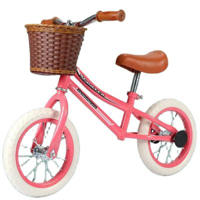 China Metal Colorful children's walker for 3-6-year-old children to practice walking scooter outdoor balance bike for sale