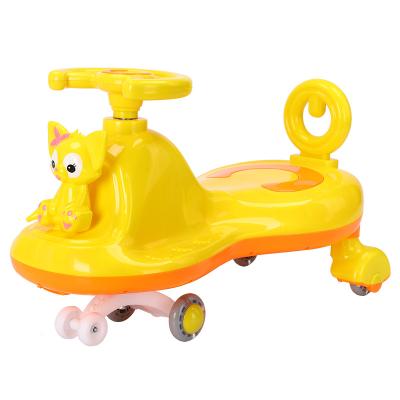 China Plastic Hot selling baby toy swing car wholesale children plastic twist car baby ride on car for sale for sale