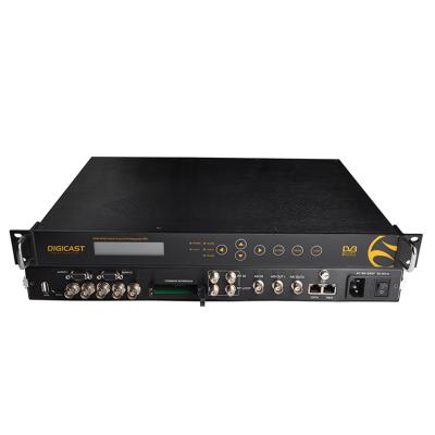 China 4 Channel IP Video Decoder With H.264 Professional SD IRD MPEG2 IP Audio Decoder With SIM Card Slot DMB-9060A for sale