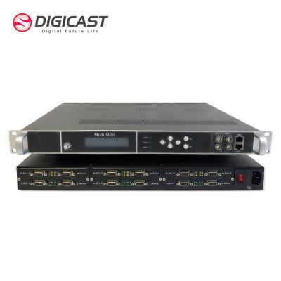 China Digital 24 CVBS VHF UHF RF Modulato To RF Modulator AV DVB-T RF Modulator DMB-9580 for sale