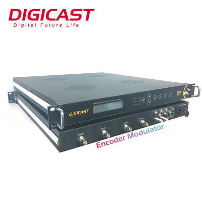 China High quality universal mpeg-2/h.264 ISDB-T encoder modulator for DVB DMB-9582 DMB-9582 broadcast system for sale