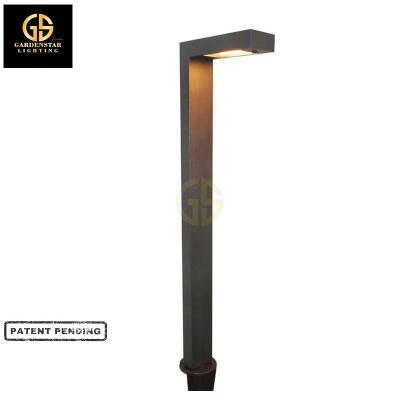 China LANDSCAPE Low Voltage 12V IP65 Outdoor Waterproof 3W Led Landscape Lighting Square Garden Light Brass Path Light for sale