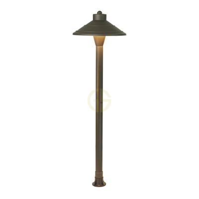 China Waterproof Outdoor Brass LANDSCAPE Low Voltage 12V 4W Landscape Lighting Garden Step Light Path Lights for sale