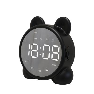 China Wholesale Clock BT Speakers Sync Display BT Speaker Mini Smart BT Portable Speakers for sale