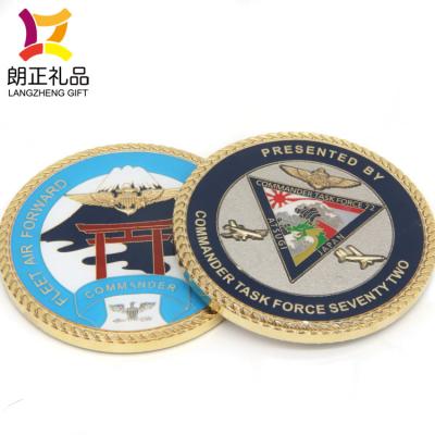 China Europe factory direct wholesale custom metal challenge coins for sport for sale