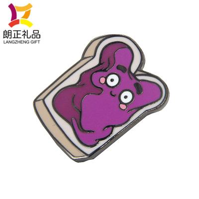 China Wholesale Europe Metal Wholesale High Quality Nickel Enamel Heart Shape Soft Lapel Pins for sale