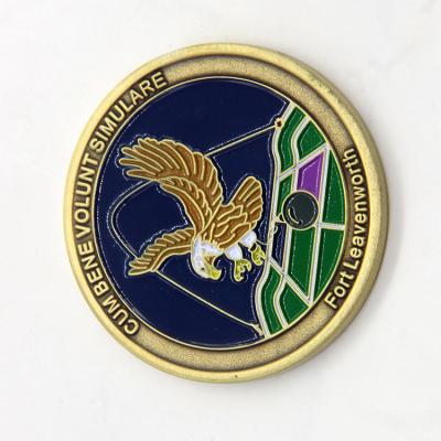 China China Wholesale Brass Eagle Challenge Esteemable Coin for sale