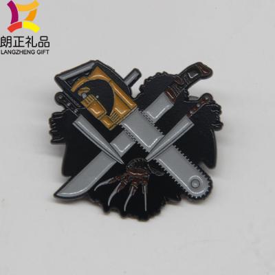 China Custom Military Logo Design Pin China Old Gold Pins for sale