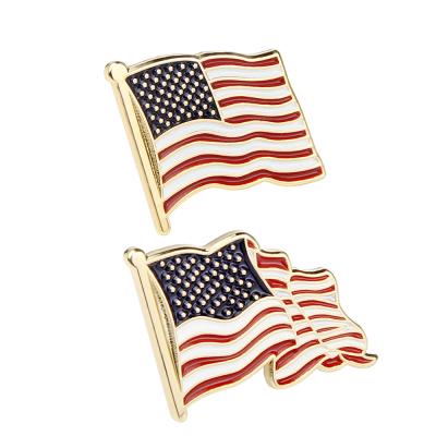 China High quality 2019 Europe hot sale flag pin badge for promotion for sale