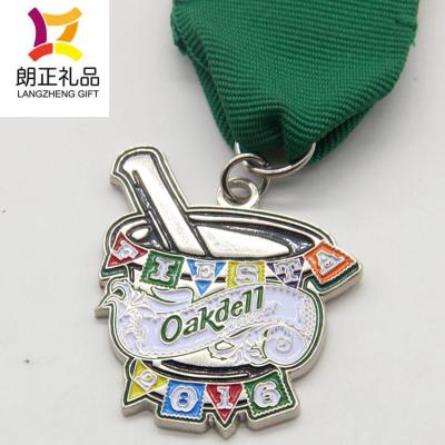 China High Quality Colorful Zinc Alloy Europe Fiesta Jar Medal for sale