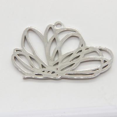 China Europe Customizing Zinc Alloy Sliver Plating Butterfly Medal for sale