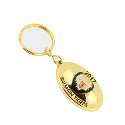 China Wholesale Custom High Quality Gold Europe Metal Key Chain Enamel for sale