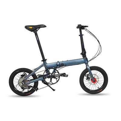 China KENDI 20 Inch 6061 Aluminum Alloy Pearin Flower Drum MINNI9 Speed ​​Folding Bike Road Bike Super Light Mountain Bike for sale