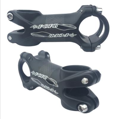 China Aluminum Alloy+Carbon Fiber The New FCFB FW Aluminum Alloy Road Riser Carbon Fiber Mountain Handlebar Mount Bicycle Tap for sale