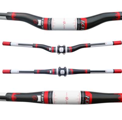 China Lightweight Full Carbon Mountain Bikes FCEB Fiber Mountain Bike Road Handlebar Bicycle Handlebar Straight Bike Handlebar for sale