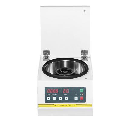 China TG-16S PCR 12 Tubes 1.5ml Angle Fixed Rotor High Speed ​​Micro Capacity Hospital Lab Centrifuge 10*5ml for sale