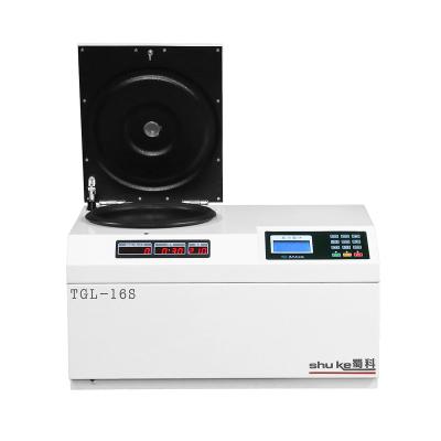 China TGL-16S 16500rpm Hospital Medical Laboratory Small Capacity 12*10ml High Speed ​​Refrigerated Centrifuge for sale