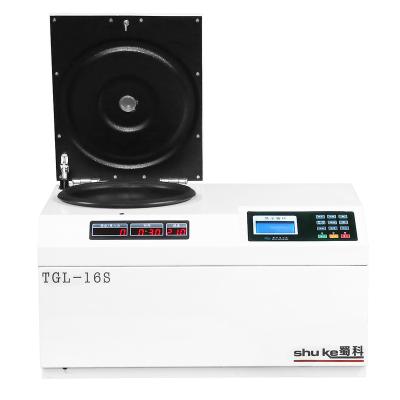 China TGL-16S Temperature Control Bench Top Lab 12*10ml High Speed ​​Refrigerated Cooling Small Capacity Centrifuge for sale