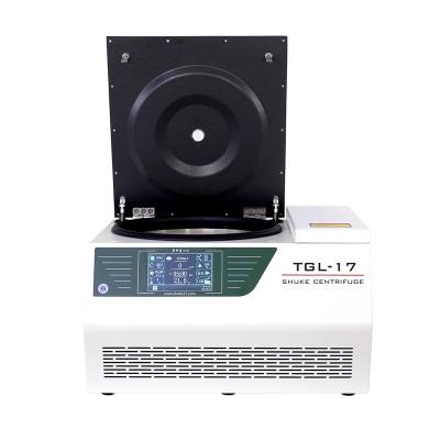 China TGL-17 17000rpm High Speed ​​Universal Large Scale Refrigerated Hospital Laboratory 50ml Medical Laboratory Centrifuge Machine 4*250ml for sale